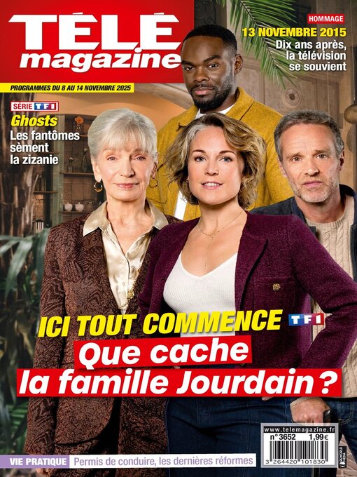 Title details for Télé Magazine by Les Publications Grand Public (PGP) - Available